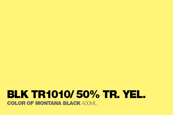 TR1010 - 50% True Yellow