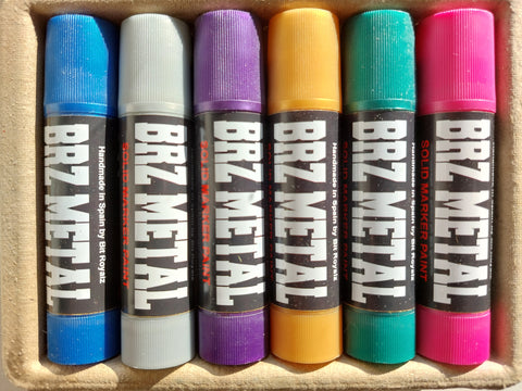 Bitroyalz metallic solid waxmarkers